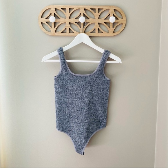 Colsie Pull On Bodysuit Gray Sz Medium - Picture 1 of 9